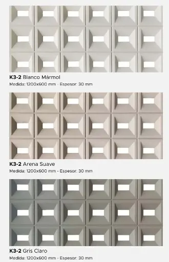 Revestimientos Compactos - MODELO K3-2