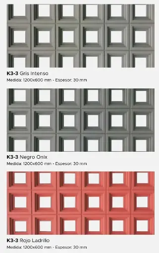 Revestimientos Compactos - MODELO K3-3